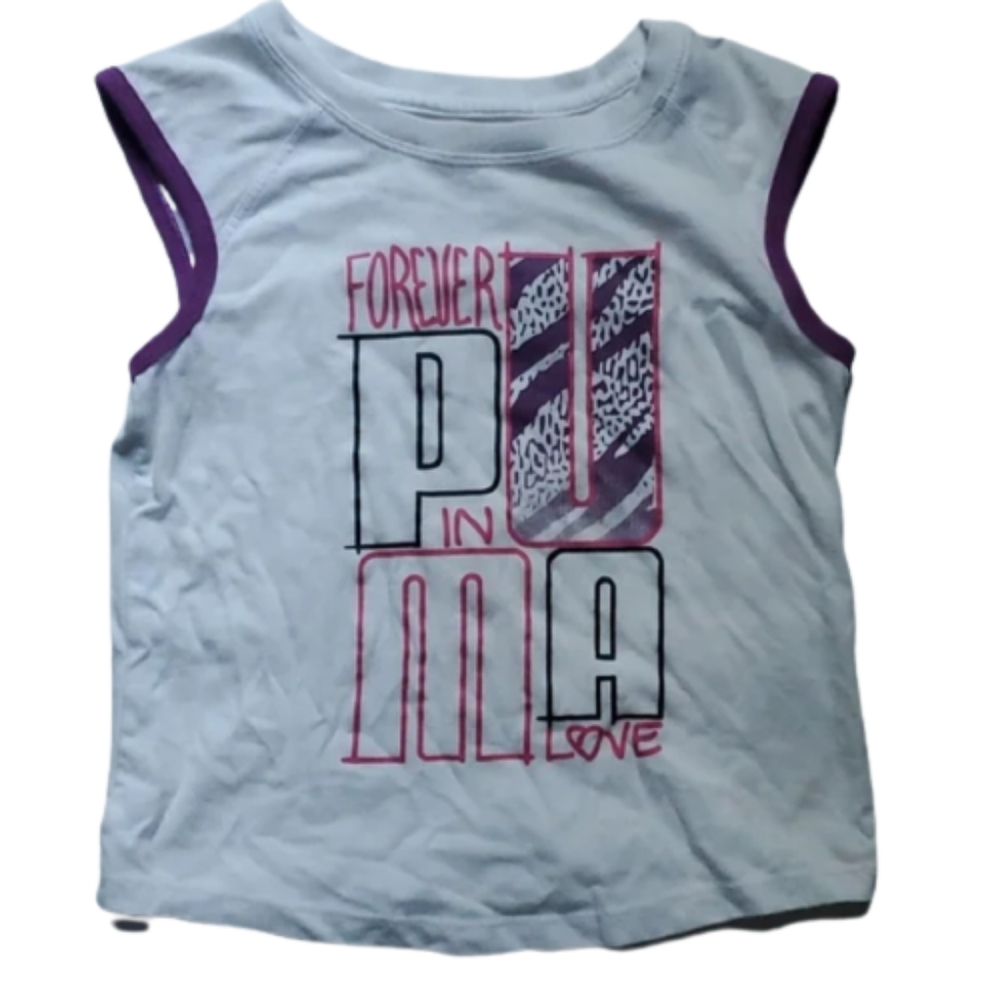 Puma Girls Sleeveless Tank-6